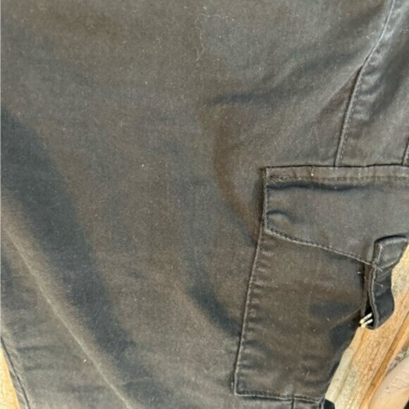 VIP Jeans Black Cargo Pants Size 15 PLUS SIZE - Picture 4 of 9
